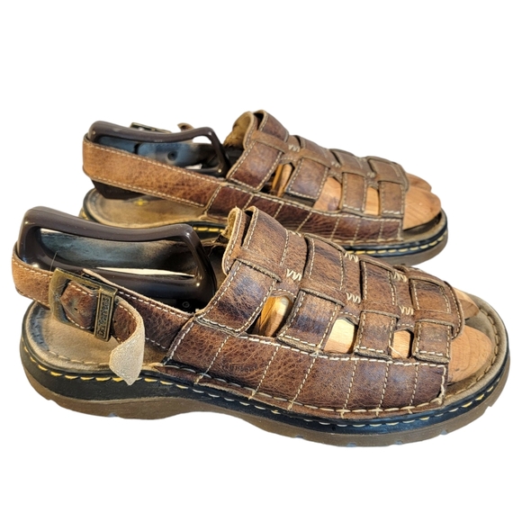 Dr. Martens Vintage 90's Vibes Fishermans Leather Open Toe Sandals 11 US - Picture 5 of 12